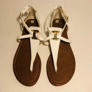 Rampage Sz9 White Sandal